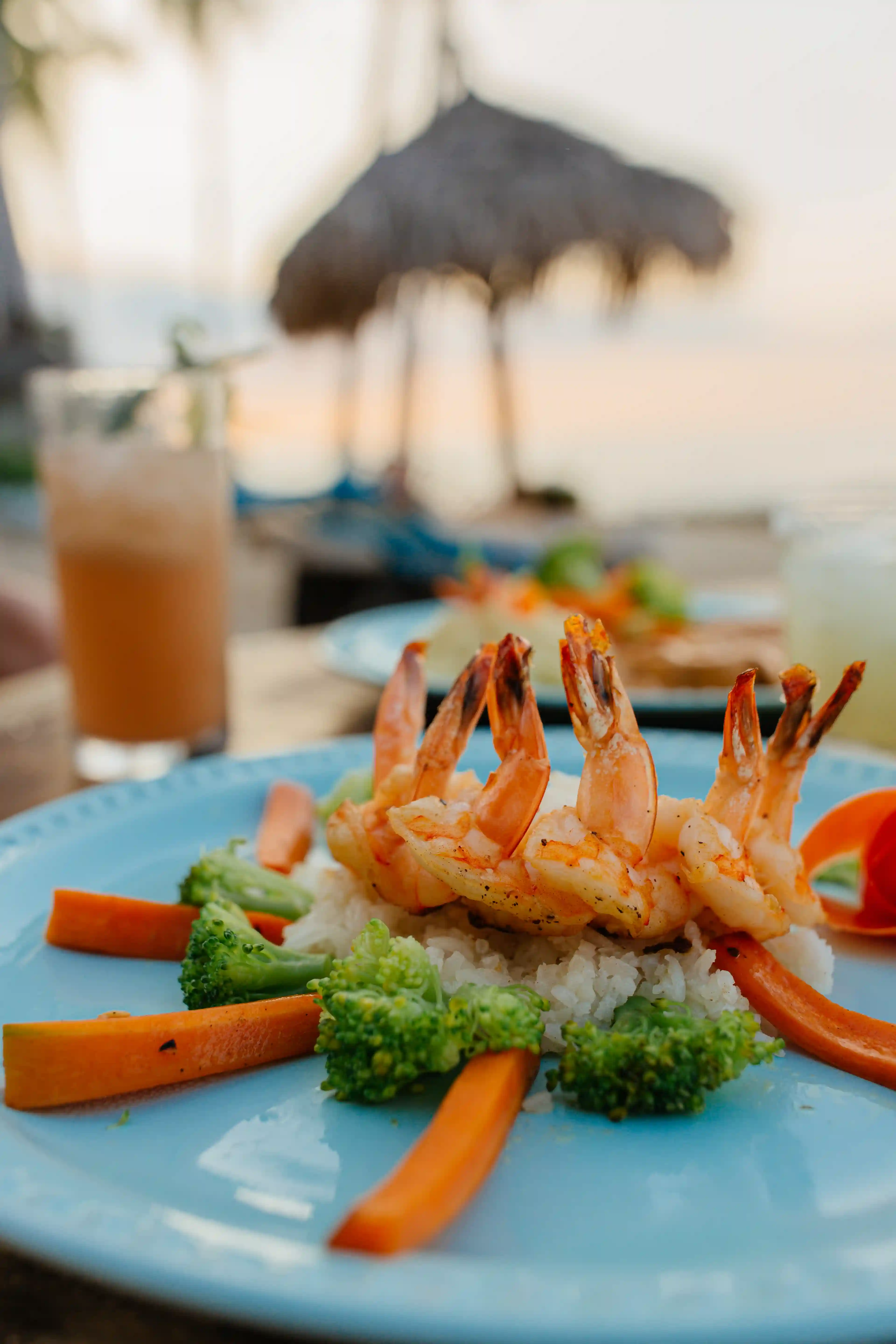Fresh food for a wellness experience at Amaca Beach